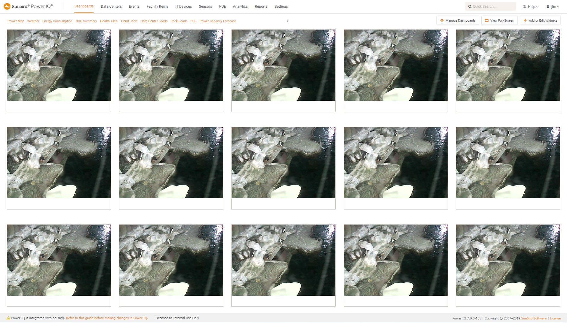 security camera screen video